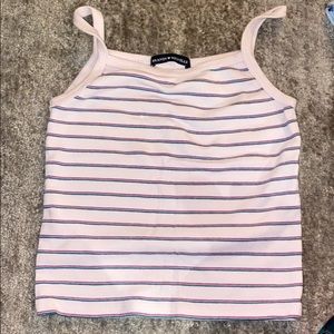 Brandy Melville striped tank top
